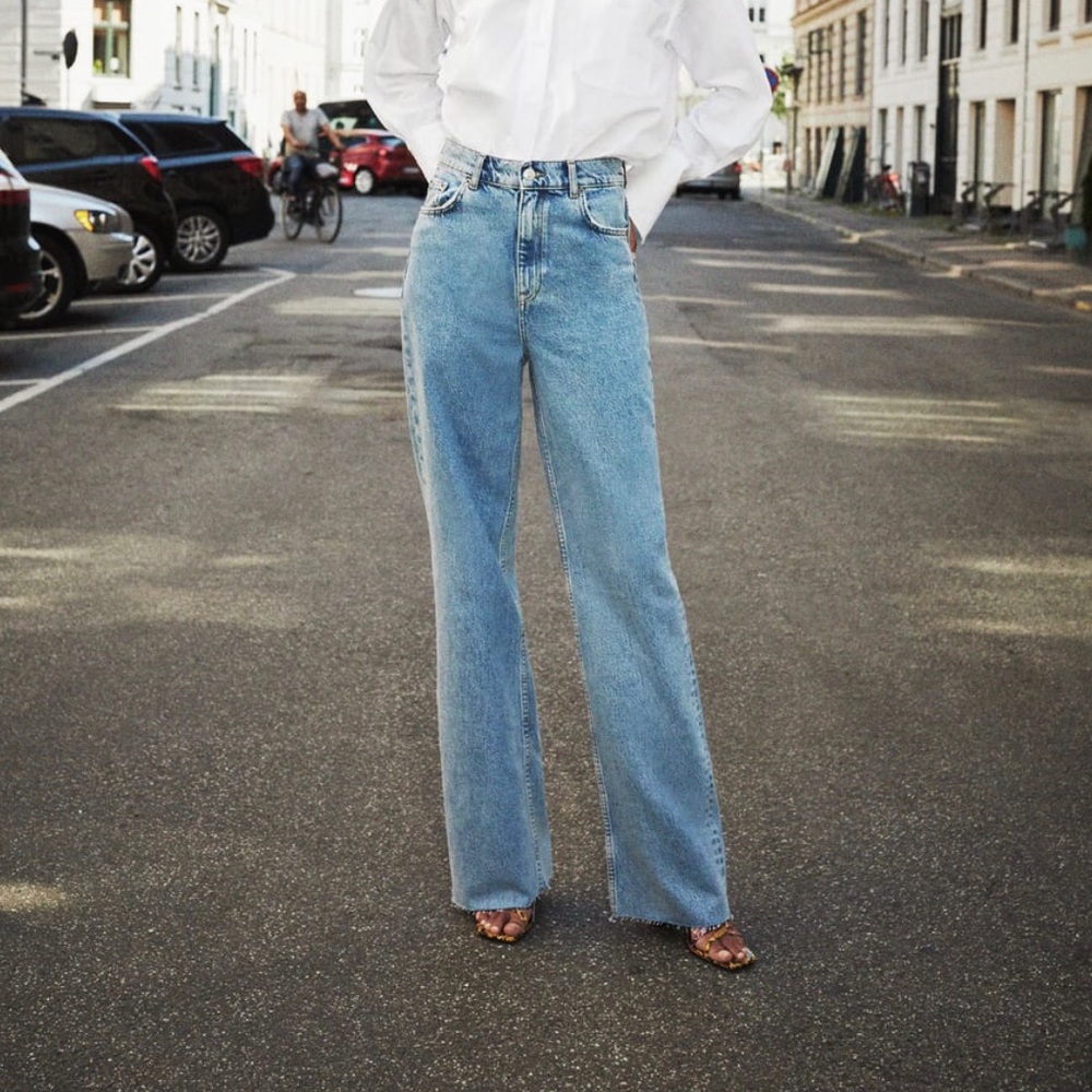 ZARA | 90’s Full Length Jeans